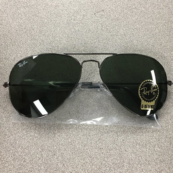 Ray-Ban Rb3025 Classic Aviator Sunglasses - Picture 1 of 10